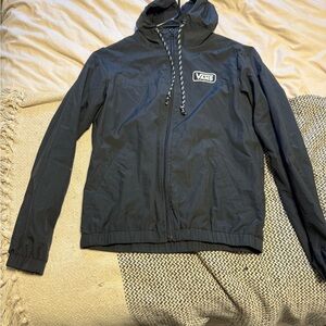 Vans Black Windbreaker Jacket for women
